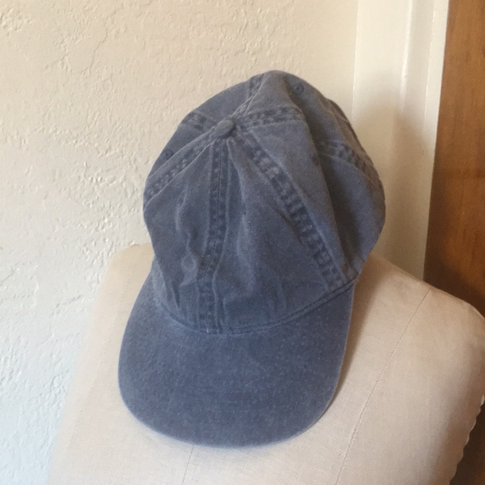 Distressed Jean Ball Cap